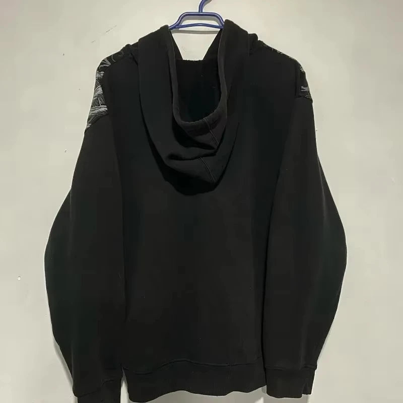 American Y2K New Fashion Trend Fleece Padded Zipper Hoodie Women and Men